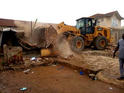 Abuja Demolitions: Nine years after, Mpape falls to bulldozers, 2000 structures affected