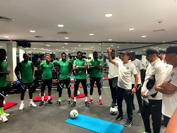20 players arrive Super Eagles camp ahead of World Cup qualifiers