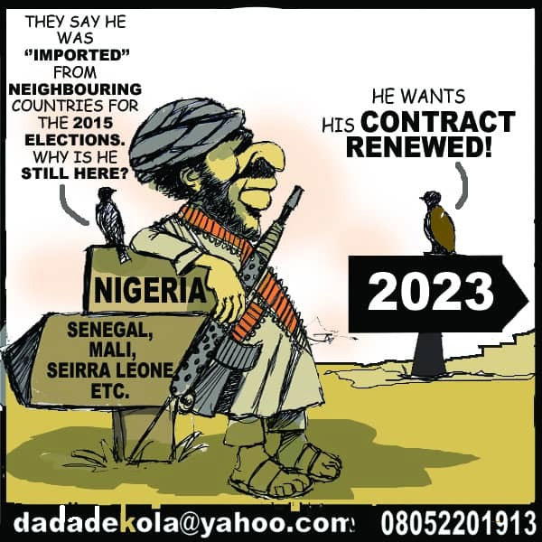 Editorial cartoon 29=3=15 Copy  The Guardian Nigeria News - Nigeria and  World News — The Guardian Nigeria News – Nigeria and World News