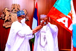 Matawalle receives APC membership card