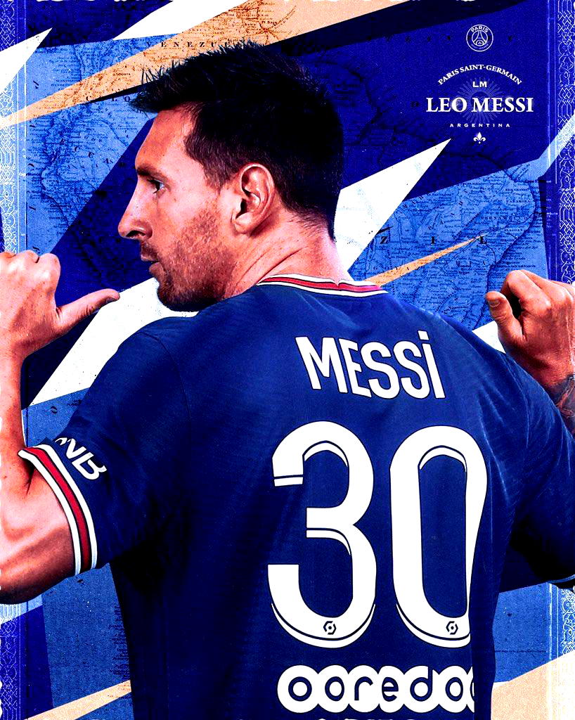 PSG unveil Lionel Messi as he opts for jersey number 30