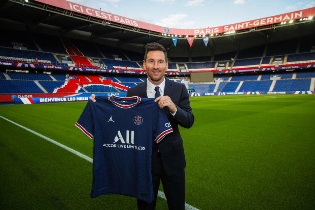 PSG unveils Lionel Messi as he opts for jersey number 30