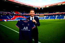 PSG unveil Lionel Messi as he opts for jersey number 30