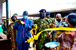 DG hails NYSC Ondo, commissions ultra modern clinic, SAED centre at Ikare-Akoko