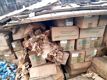 Lagos uncovers scrap yard for illegal acts, warns property owners