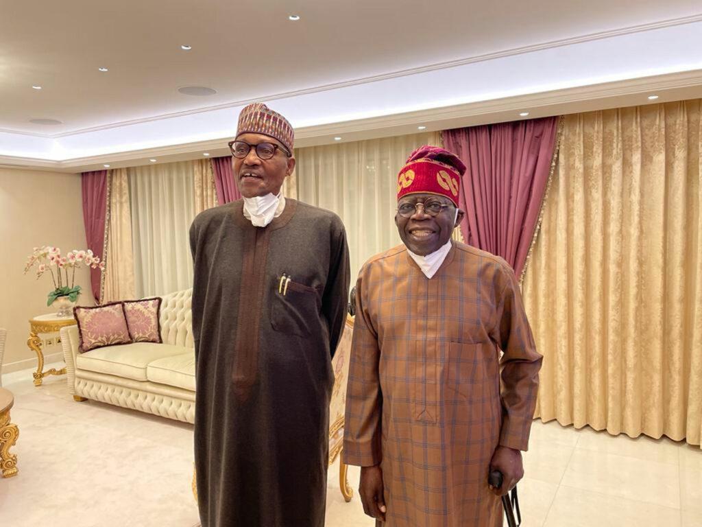 Buhari meets Tinubu in London