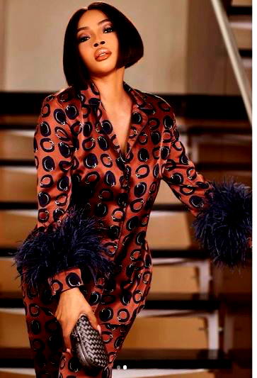 Toke Makinwa returns to reality TV as Gulder Ultimate Search anchor