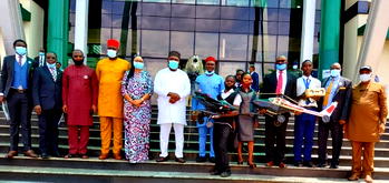 Ugwuanyi offers scholarships to Enugu, Anambra-born young inventors of aircraft, MP3 radio set