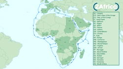 2Africa Consortium announces new cable branches