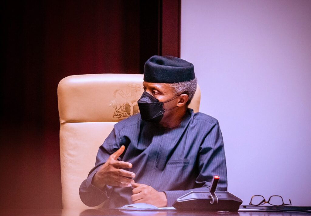 WhatsApp Image 2021 08 17 at 20.30.28 Osinbajo advocates impact investment to address inequalities