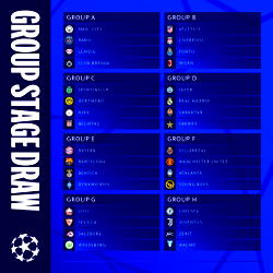 BREAKING: UCL DRAW: Man City, PSG in group of death, as Chelsea tackle Juventus