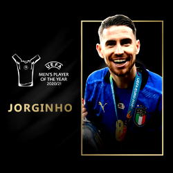 UEFA AWARDS: Jorginho wins PoTY, as Barcelona Femini completes clean sweep