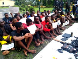 Police arrest suspected pirates, kidnappers, 24 others in Cross River