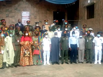 Accommodation Crisis: FG inaugurates 9 Storey edifice with 56 blocks of flats, 56 boys-quarter units for National Defence College