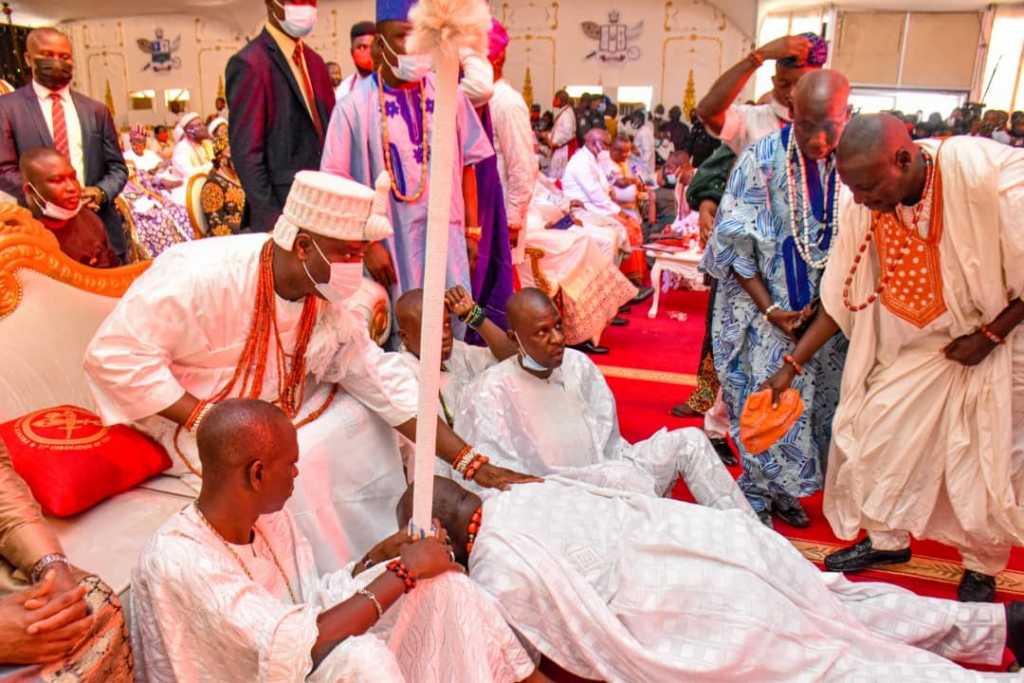 Ooni of Ife joins Olu of Warri HRM Ogiame Atuwatse III