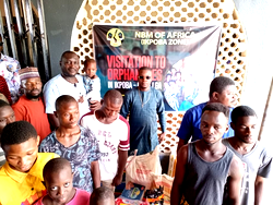 NBM of Africa commence visits to orphanages, vulnerable children homes in Benin