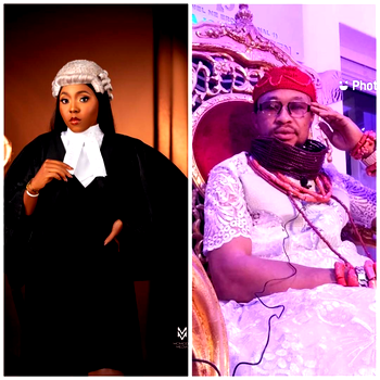 South Africa based entrepreneur, HRH Dennis Ainabel Iseghohimen celebrates Eferaomon Priscilla’s Call to Bar