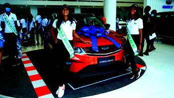 Most Beautiful Girl Pageant paints Lagos red with Geely cars