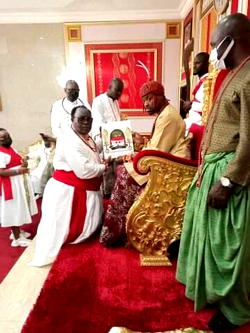Olu of Warri revalidates Rep member Ereyitomi’s chieftaincy title