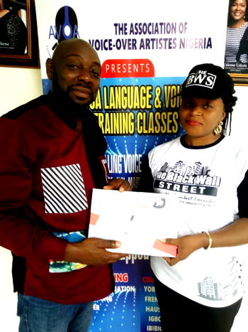 Segun Arinze thanks Black Wall Street for empowering Voice-Over Artistes in Nigeria