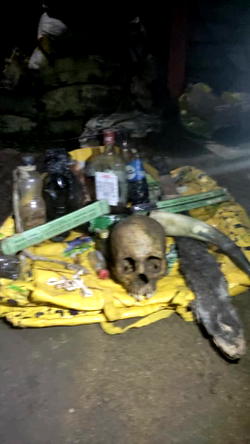 Notorious kidnapper arrested in Calabar with fresh skull of victim, charms