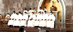 Catholic Archbishop Alfred Martins Ordains six Priest in Lagos