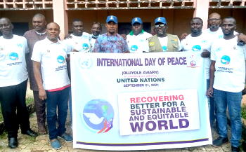 World Peace Day: Oyo, Aviary Club preach forgiveness