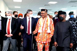 Akwa Ibom @ 34: Osinbajo commissions Dakkada Towers, launches Dakkada luxury estate in Uyo