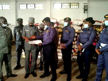 Navy hands over three suspected rice smugglers to Customs in Calabar