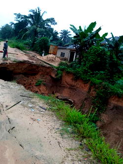 Erosion: Obugwu, Ariam Alala communities in Abia cry for help, beg Ikpeazu’s intervention