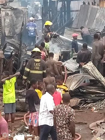 Again, fire razes Oko Baba Sawmill in Lagos