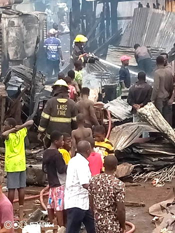 Again, fire razes Oko Baba Sawmill in Lagos