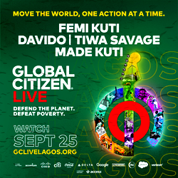 Gov Sanwo-Olu, Finance Minister, Prince Harry and Meghan, others for Global Citizen Live event on 25th September