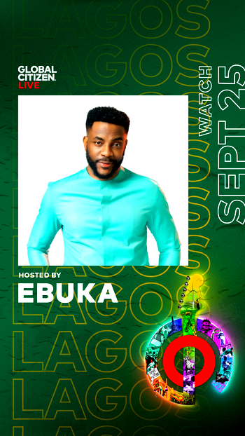 Tiwa Savage, Davido, Femi kuti, Burna Boy, Ebuka, others, to perform at Global Citizen live event in Lagos