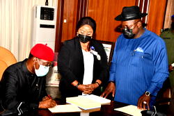 Okowa signs anti-open grazing Bill