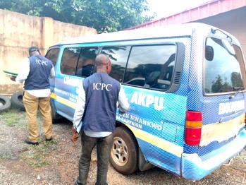 ICPC uncovers non-distribution of empowerment items in Anambra