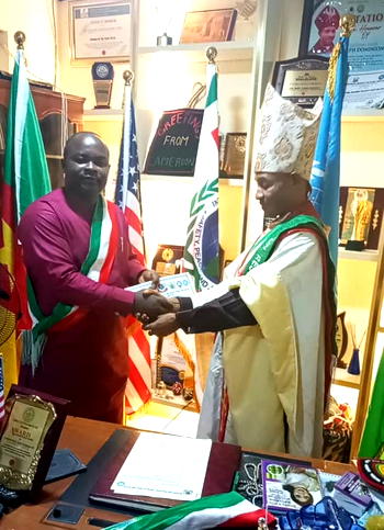 International Parliament appoints Secretary General in Nigeria