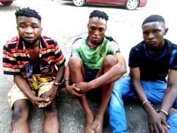 Three nabbed for murder, robbery in Lagos