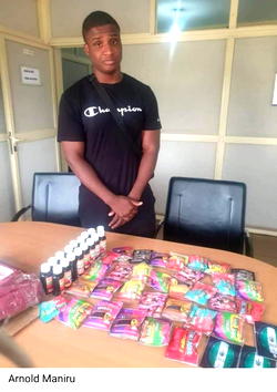 NDLEA arrests 22-year-old Corps member, for importing drugged candies from UK