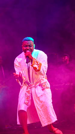 Singer, Olakira stuns in bathrobe at debut listening party of EP “4Play”