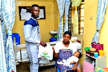 Nelson Mudia donates food, materials to Hospitals, orphanages to celebrate birthday