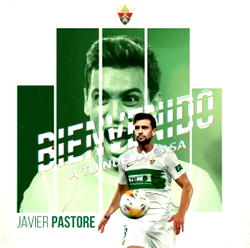 LA LIGA: Elche snap up free agent Javier Pastore