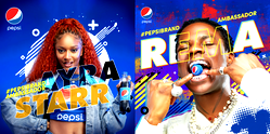Pepsi unveils new ambassadors Ayra Starr and Rema #ForTheLoveOfMusic