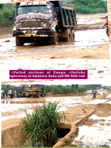 Agony in South-East as most federal roads collapse