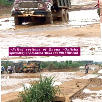 Agony in South-East as most federal roads collapse