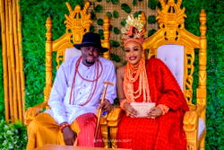 UBACLE Group Boss, Uba Michael  marries wife traditionally in Benin