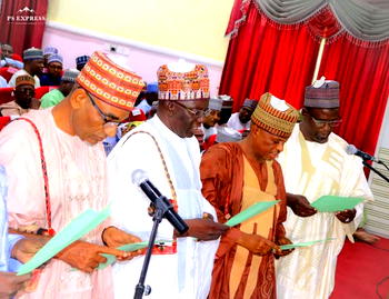 YOBE: Buni Swears in Gulani LGA Chairman, others