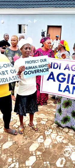Ogwashi-Uku youths reject Agidiase quater protest