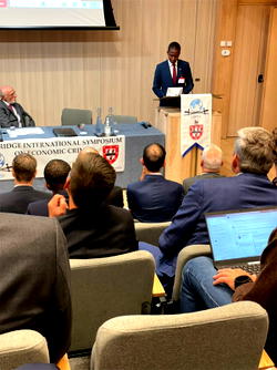 At Cambridge, Bawa advocates global action against financial crimes