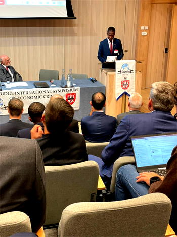 At Cambridge, Bawa advocates global action against financial crimes